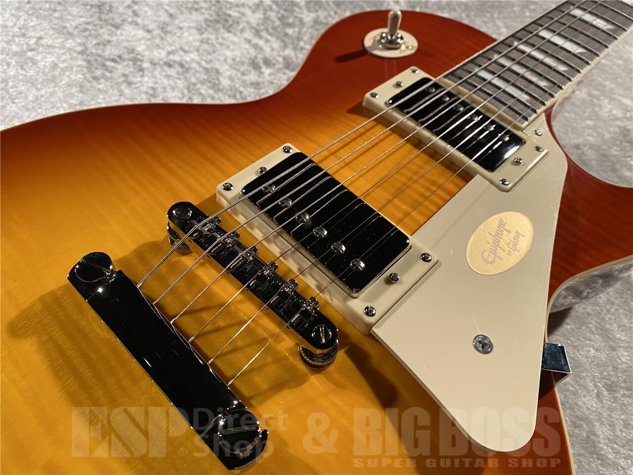 【即納可能】Epiphone(エピフォン) Les Paul Standard 50s Figured (Washed Cherry Sunburst) 札幌店 - 3