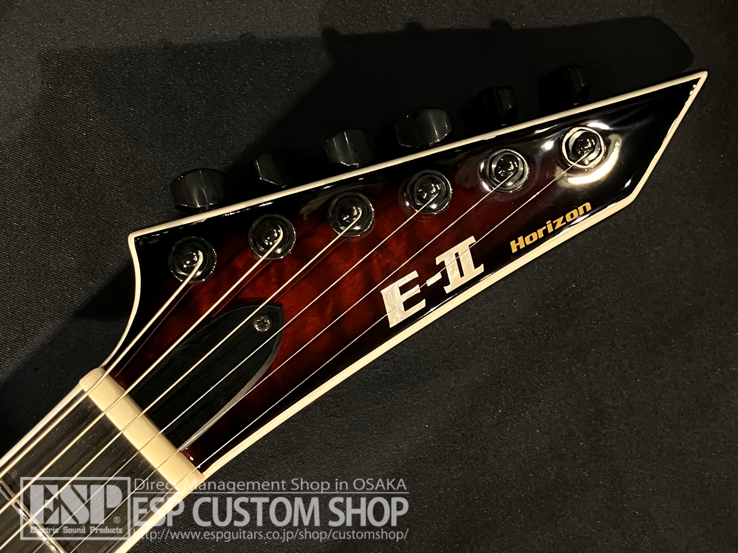 【即納可能】E-II(イーツー) HORIZON NT-II See Thru Black Cherry Sunburst 大阪店