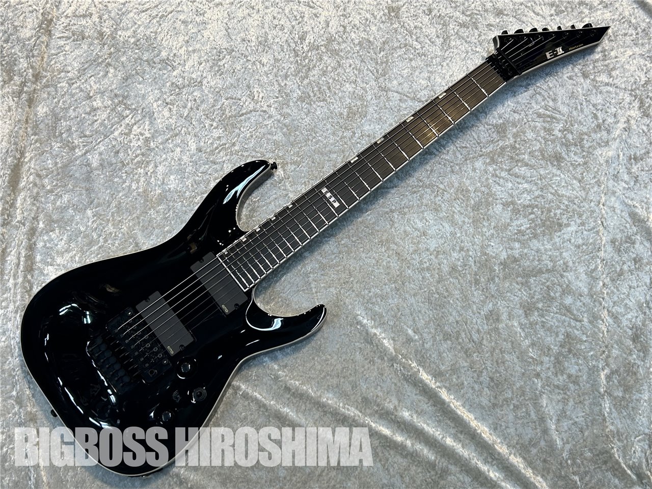 【即納可能】E-II HORIZON FR-7 / Black【7弦ギター】 広島店