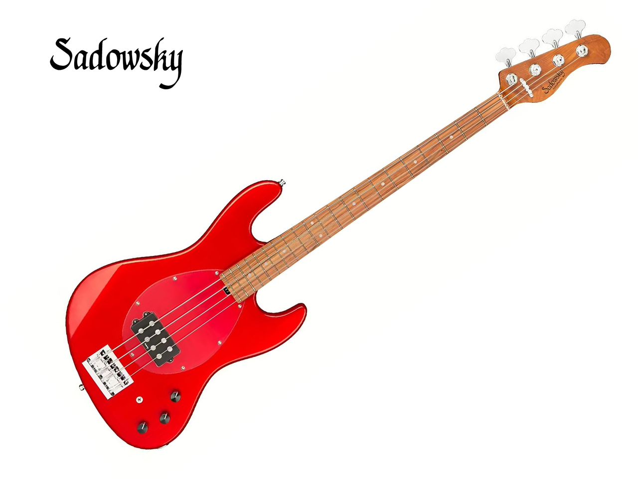【お取寄せ商品】Sadowsky(サドウスキー) MetroExpress MX21 MV4 Morado Fingerboard /  Candy Apple Red