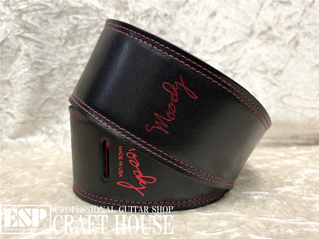 【即納可能】moody STD LEATHER-LEATHER 2.5 Black / Red 渋谷店