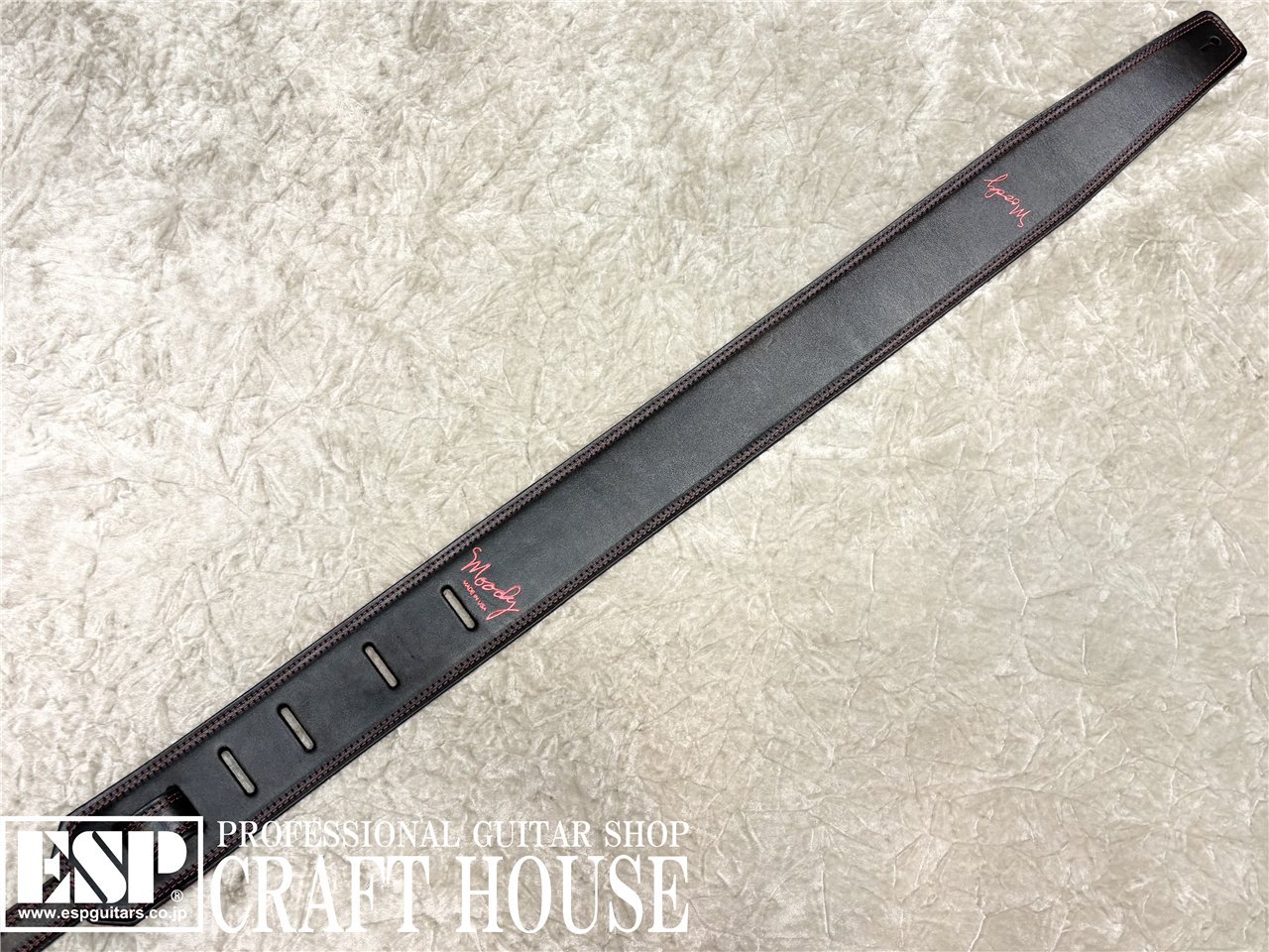 【即納可能】moody STD LEATHER-LEATHER 2.5 Black / Red 渋谷店 - 4