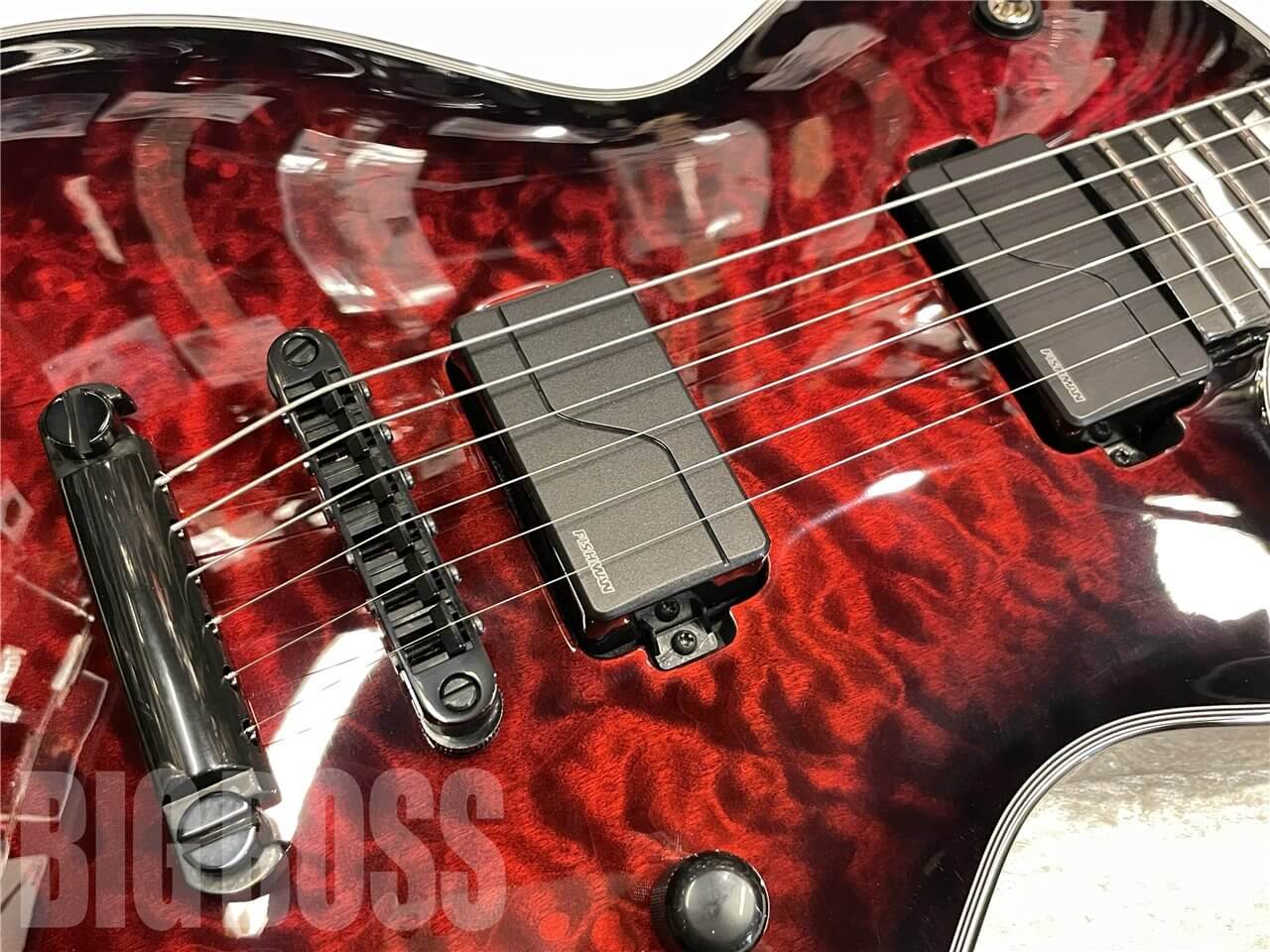 【即納可能】E-II（イーツー）EC QM FL（See Thru Black Cherry Sunburst）　名古屋店