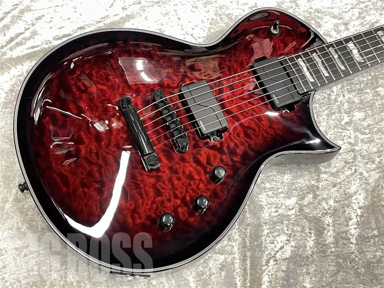 【即納可能】E-II（イーツー）EC QM FL（See Thru Black Cherry Sunburst）　名古屋店