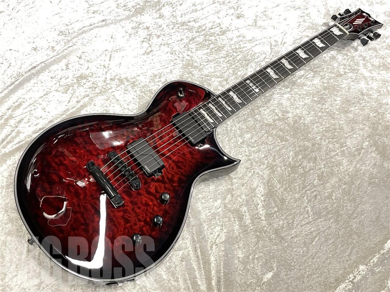 【即納可能】E-II（イーツー）EC QM FL（See Thru Black Cherry Sunburst）　名古屋店