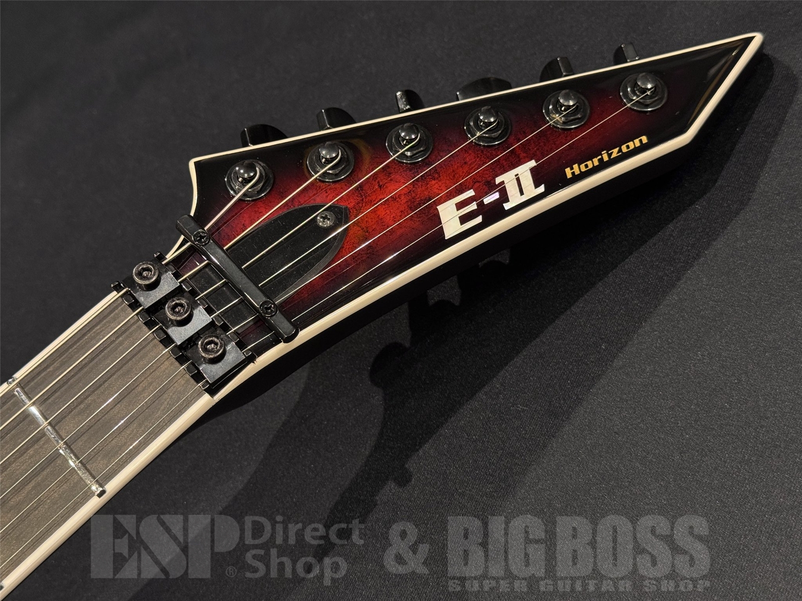 【即納可能】 E-II(イーツー) HORIZON FR-II / See Thru Black Cherry Sunburst 京都店