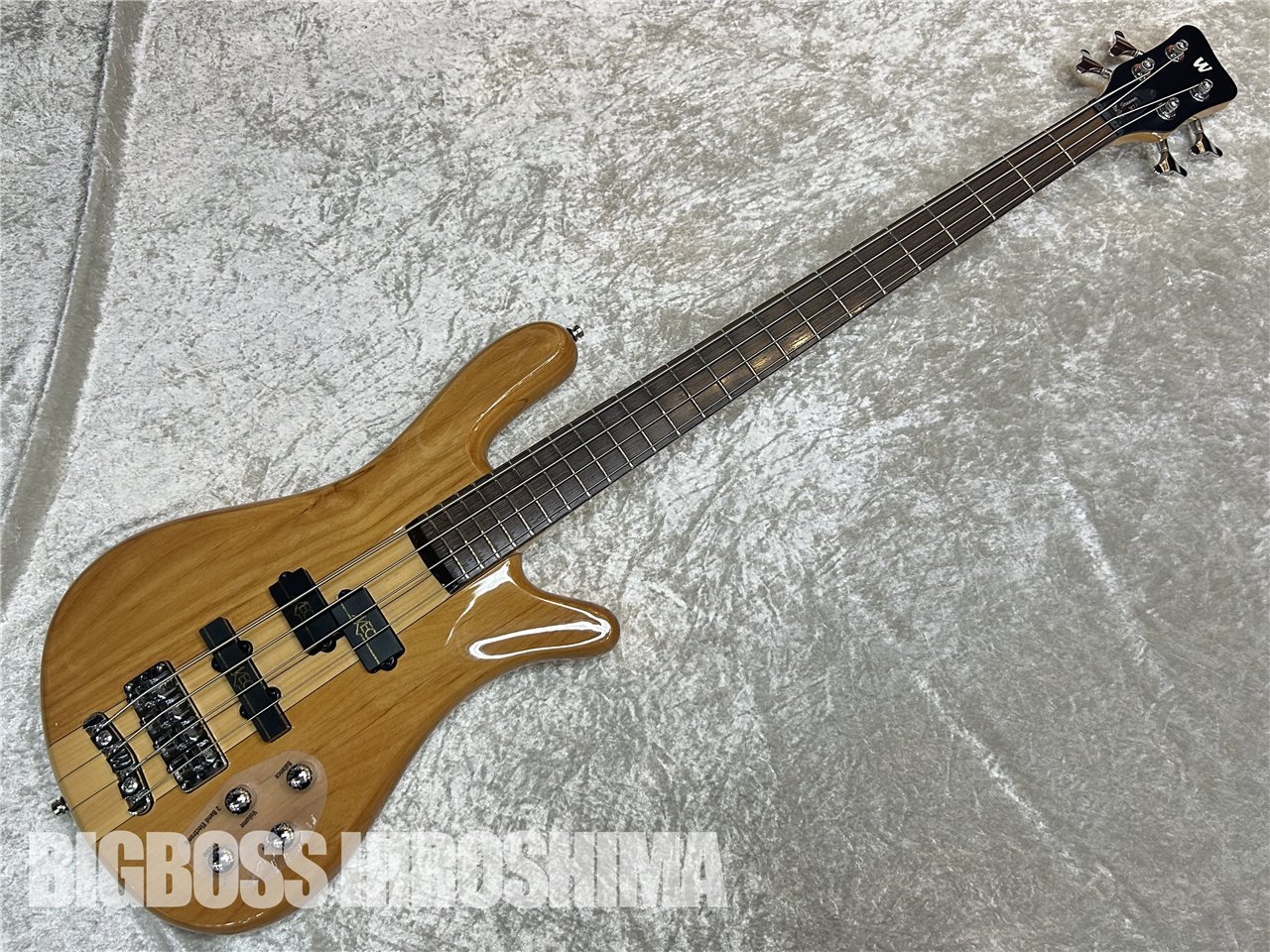 【即納可能】Warwick ROCKBASS Streamer NT 4st / Natural Transparent High Polish 広島店