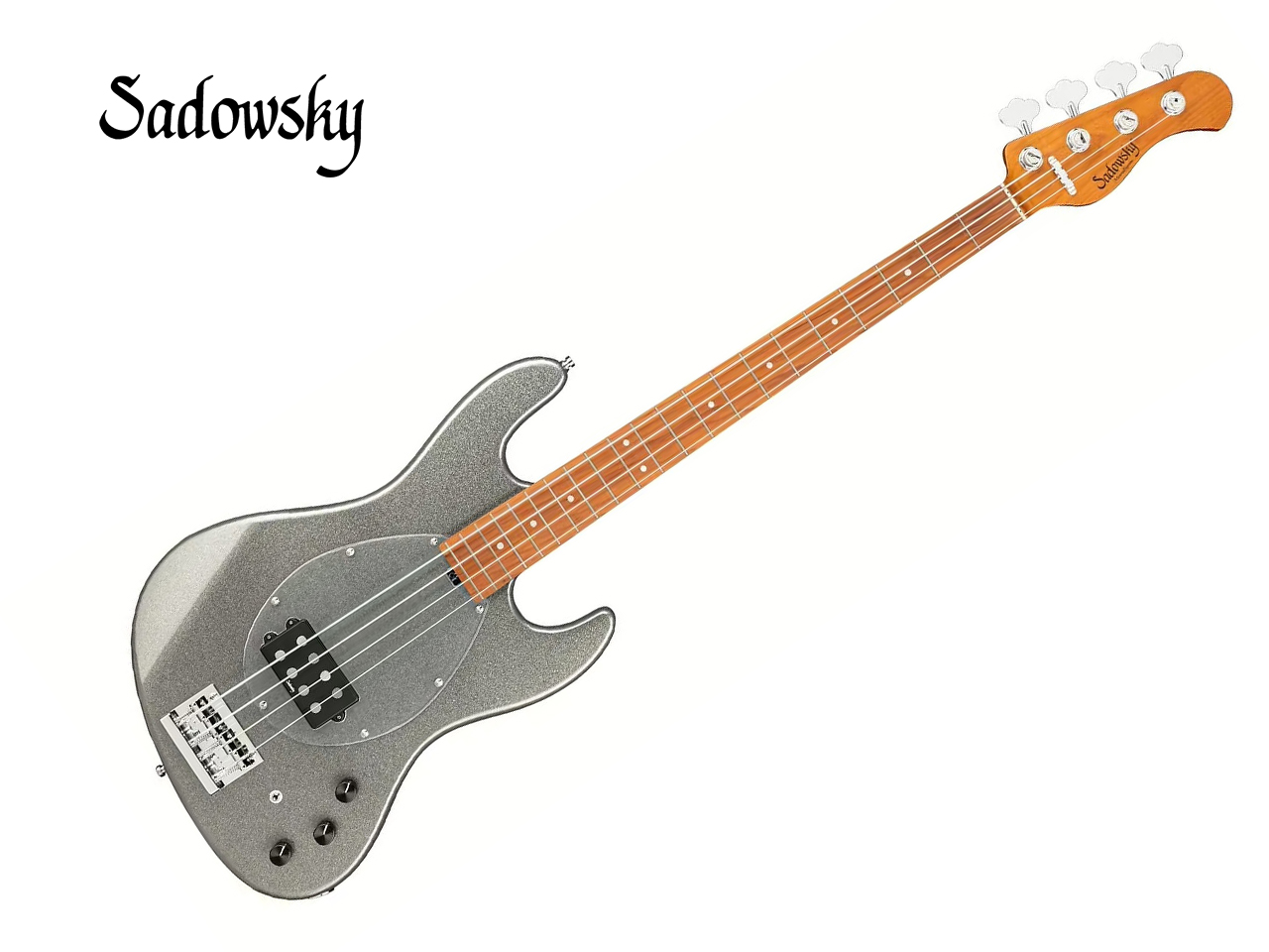 【お取寄せ商品】Sadowsky(サドウスキー) MetroExpress MX21 MV4 Maple Fingerboard / Silver Metallic