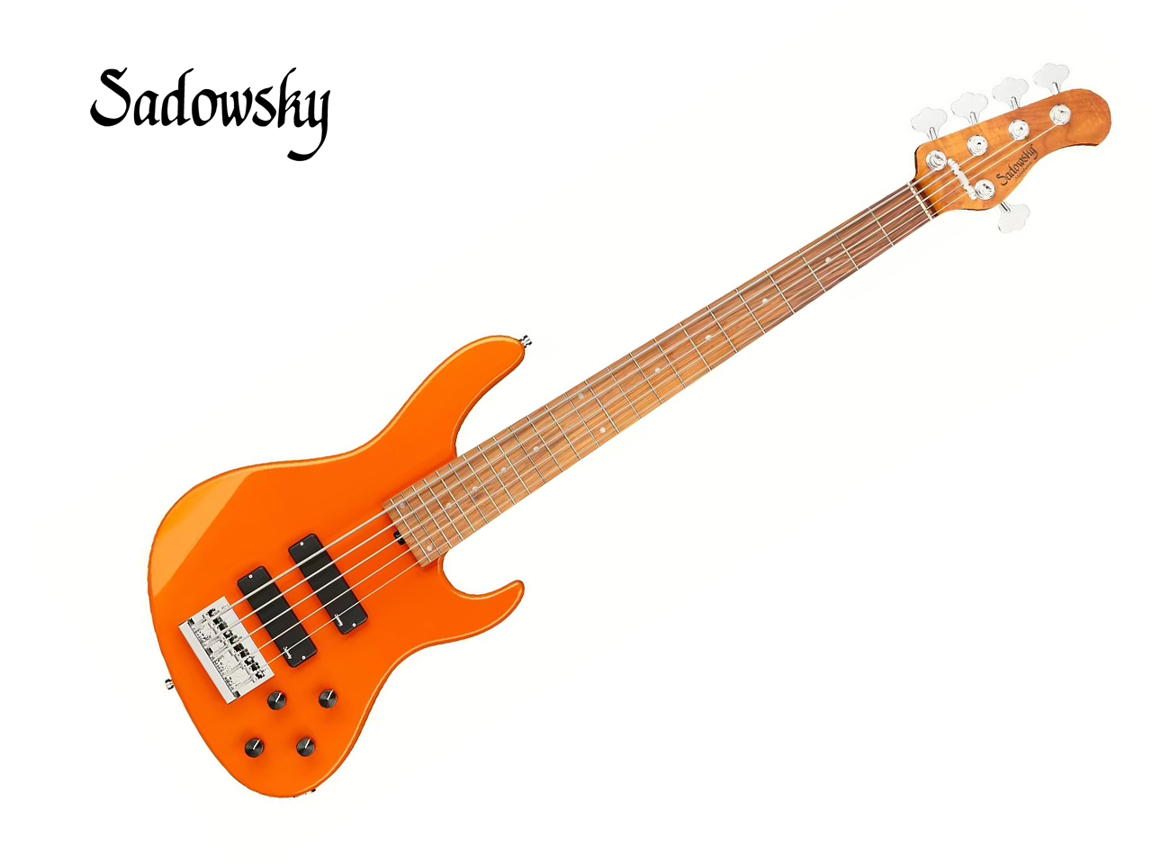 【お取寄せ商品】Sadowsky(サドウスキー) MetroExpress MX24 MS5 Morado Fingerboard / Candy Apple Orange Metallic