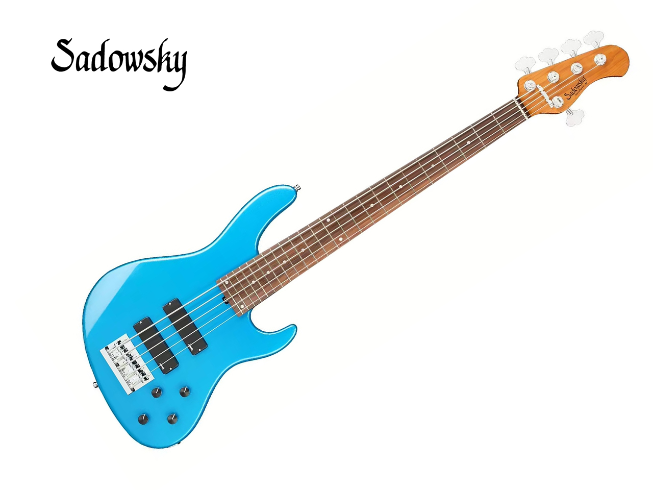 【お取寄せ商品】Sadowsky(サドウスキー) MetroExpress MX24 MS5 Morado Fingerboard / Ocean Blue Metallic