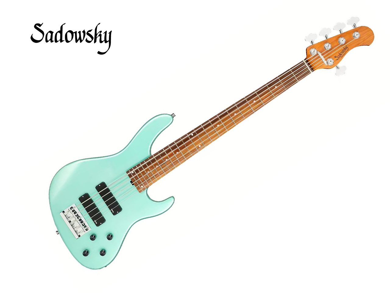 【お取寄せ商品】Sadowsky(サドウスキー) MetroExpress MX24 MS5 Morado Fingerboard / Sage Green Metallic