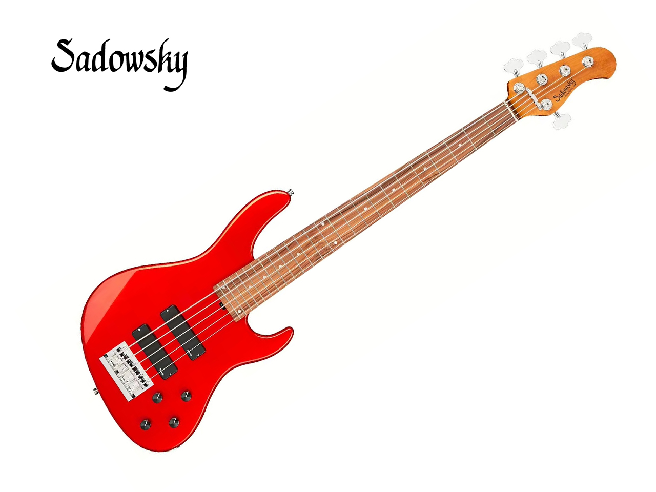 【お取寄せ商品】Sadowsky(サドウスキー) MetroExpress MX24 MS5 Morado Fingerboard / Candy Apple Red