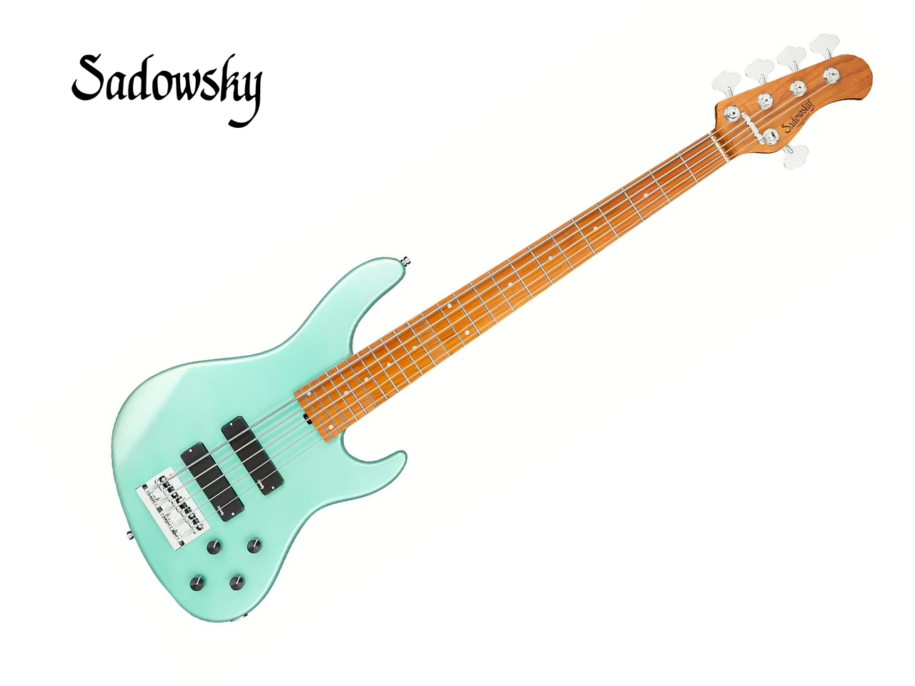【お取寄せ商品】Sadowsky(サドウスキー) MetroExpress MX24 MS5 Maple Fingerboard / Sage Green Metallic