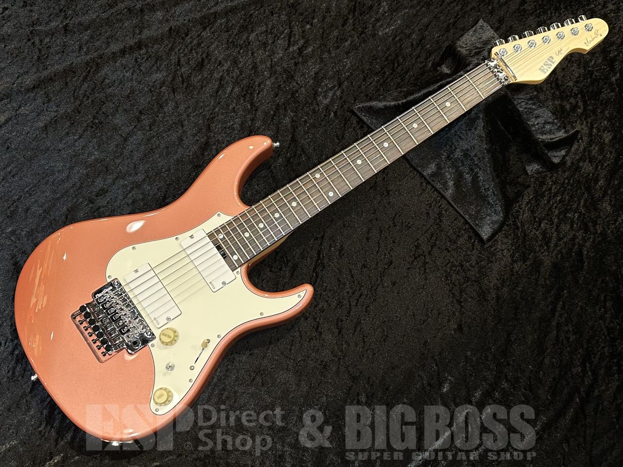 【即納可能】ESP（イーエスピー）SNAPPER-7 Fujioka Custom【Vintage Burgundy Mist】福岡店