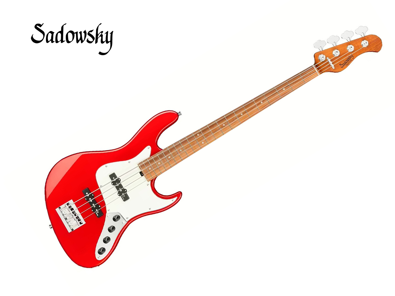 【お取寄せ商品】Sadowsky(サドウスキー) MetroExpress MX22 WL4 Morado Fingerboard / Candy Apple Red