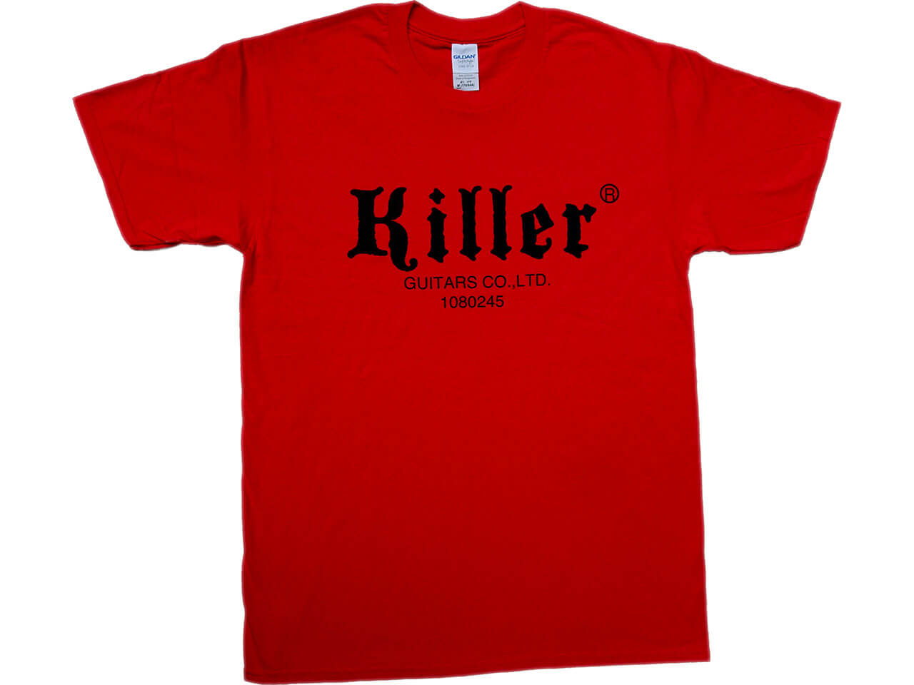 Killer(キラー) ロゴ入りTシャツ (Red/ Black Logo)
