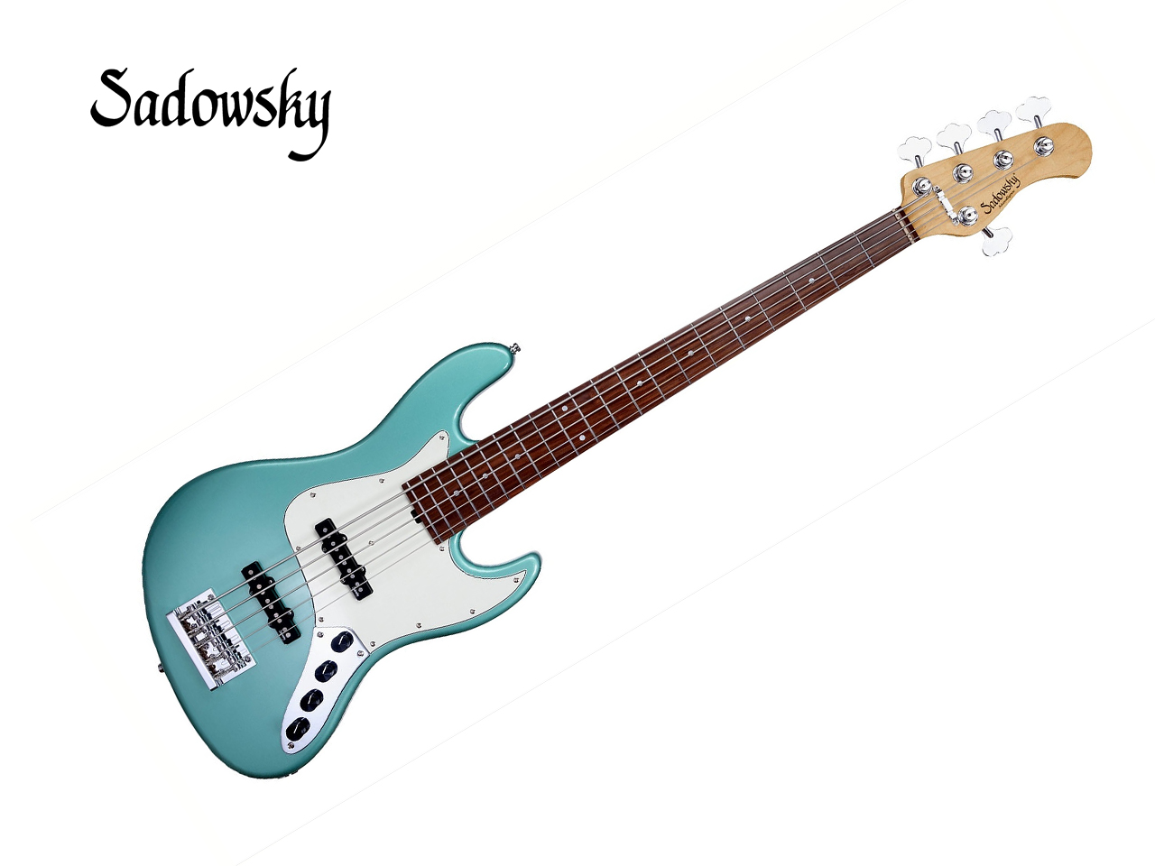 【お取寄せ商品】Sadowsky(サドウスキー) MetroExpress  MX21 VJ5 Morado Fingerboard  / Sage Green Metallic