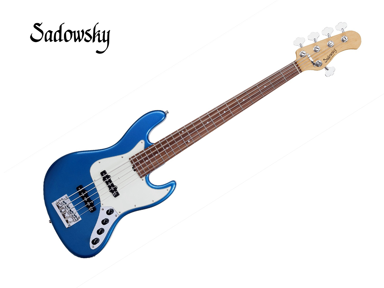 【お取寄せ商品】Sadowsky(サドウスキー) MetroExpress  MX21 VJ5 Morado Fingerboard  / Ocean Blue Metallic