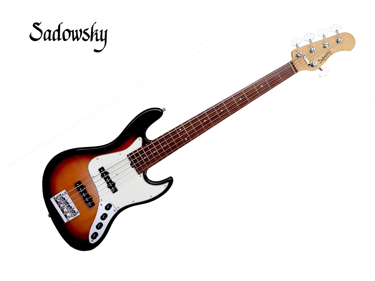 【お取寄せ商品】Sadowsky(サドウスキー) MetroExpress MX21 VJ5 Morado Fingerboard / Tobacco Sunburst Transparent