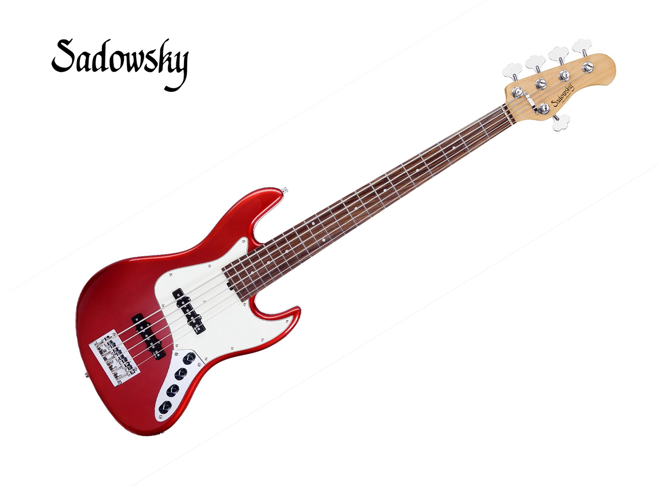 【お取寄せ商品】Sadowsky(サドウスキー) MetroExpress  MX21 VJ5 Morado Fingerboard  / Candy Apple Red