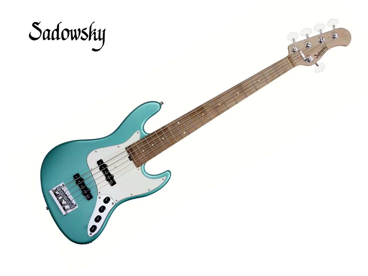 【お取寄せ商品】Sadowsky(サドウスキー) MetroExpress MX21 VJ5 Maple Fingerboard / Sage Green Metallic