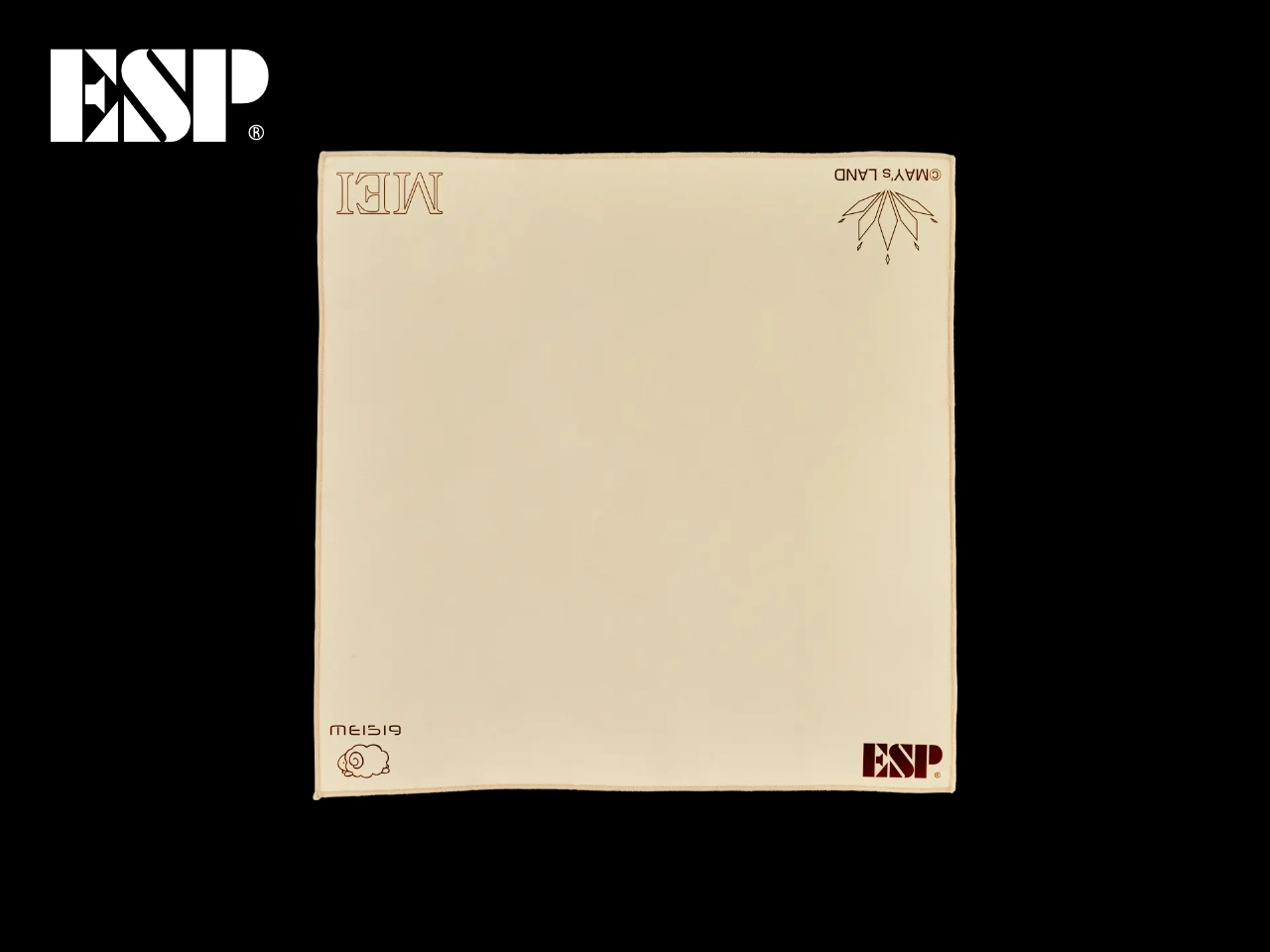【ご予約商品】ESP(イーエスピー) CL-35 MEI IVORY (MEI モデル)(ギター＆ベースクロス)