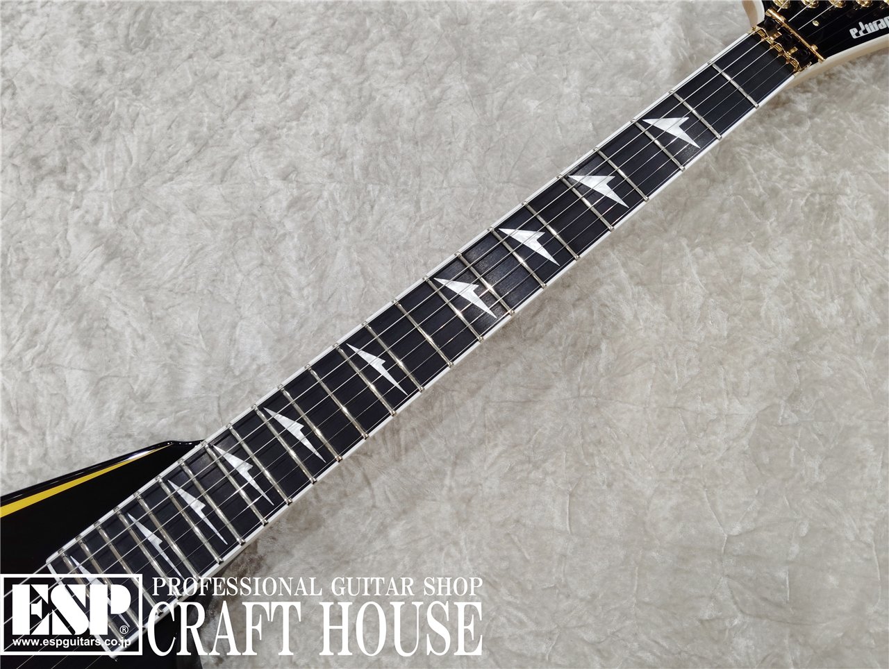 【即納可能】EDWARDS E-ALEXI ARROW HEAD / Black with Yellow Stripe　渋谷店