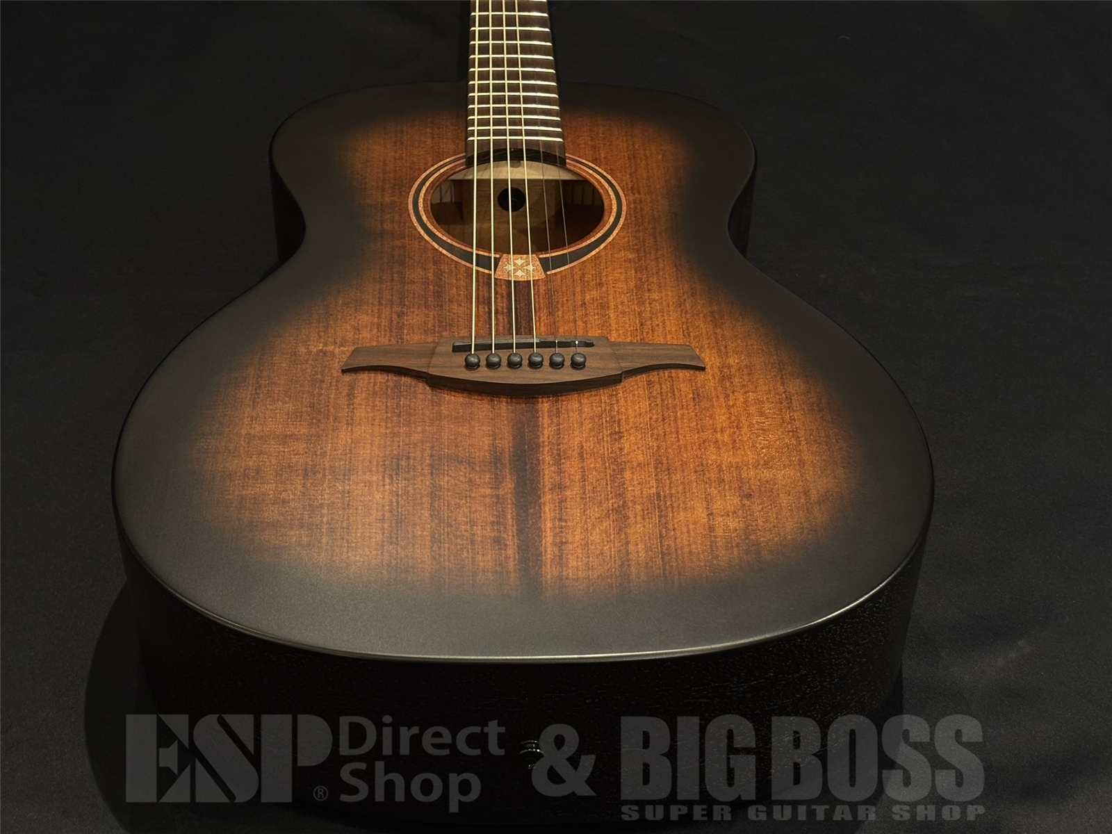 【即納可能】LAG Guitars(ラグギターズ ) T70A / BLACK & BROWN 京都店 - 7