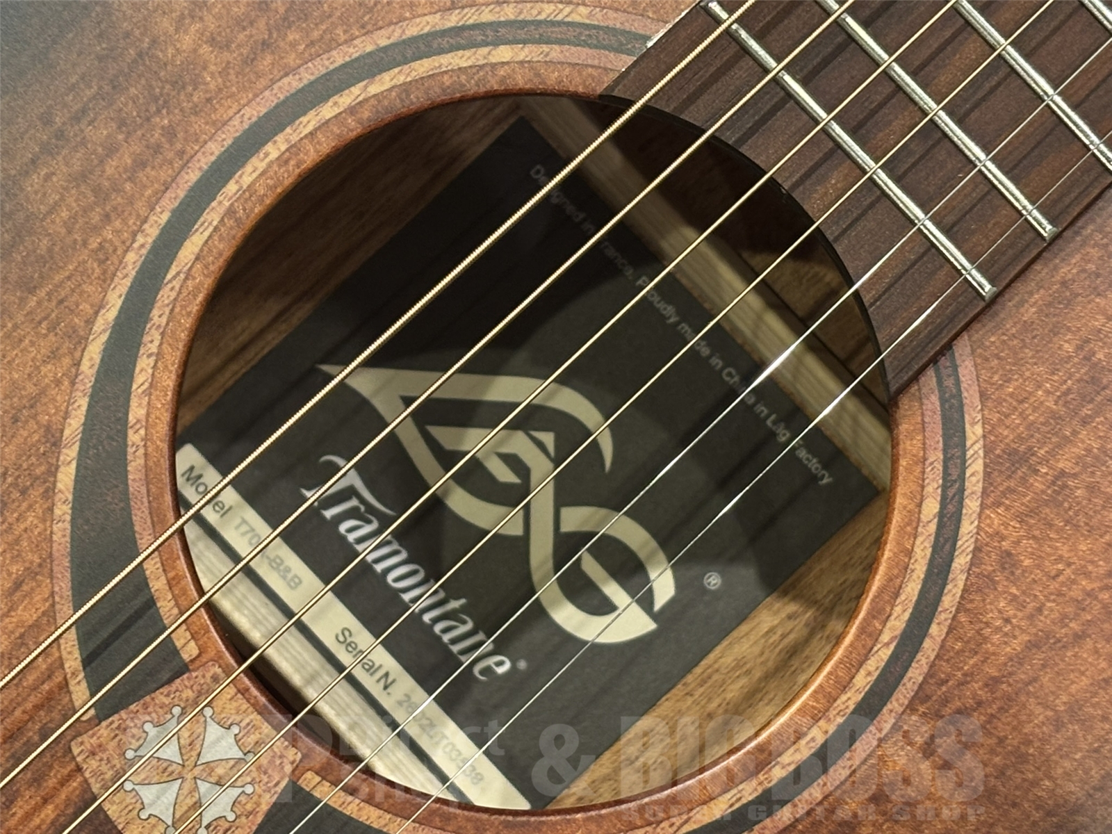 【即納可能】LAG Guitars(ラグギターズ ) T70A / BLACK & BROWN 京都店 - 4