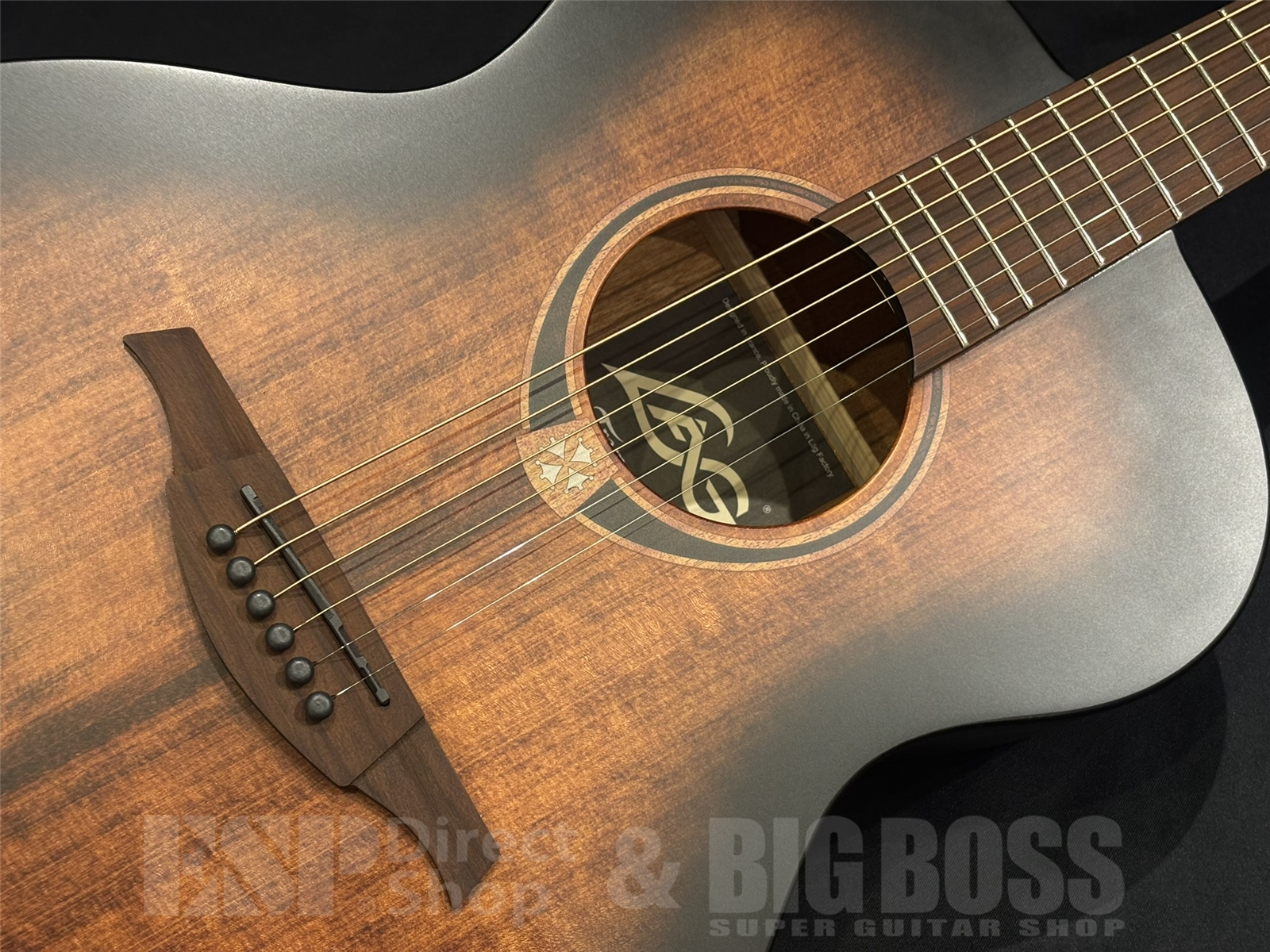 【即納可能】LAG Guitars(ラグギターズ ) T70A / BLACK & BROWN 京都店 - 3