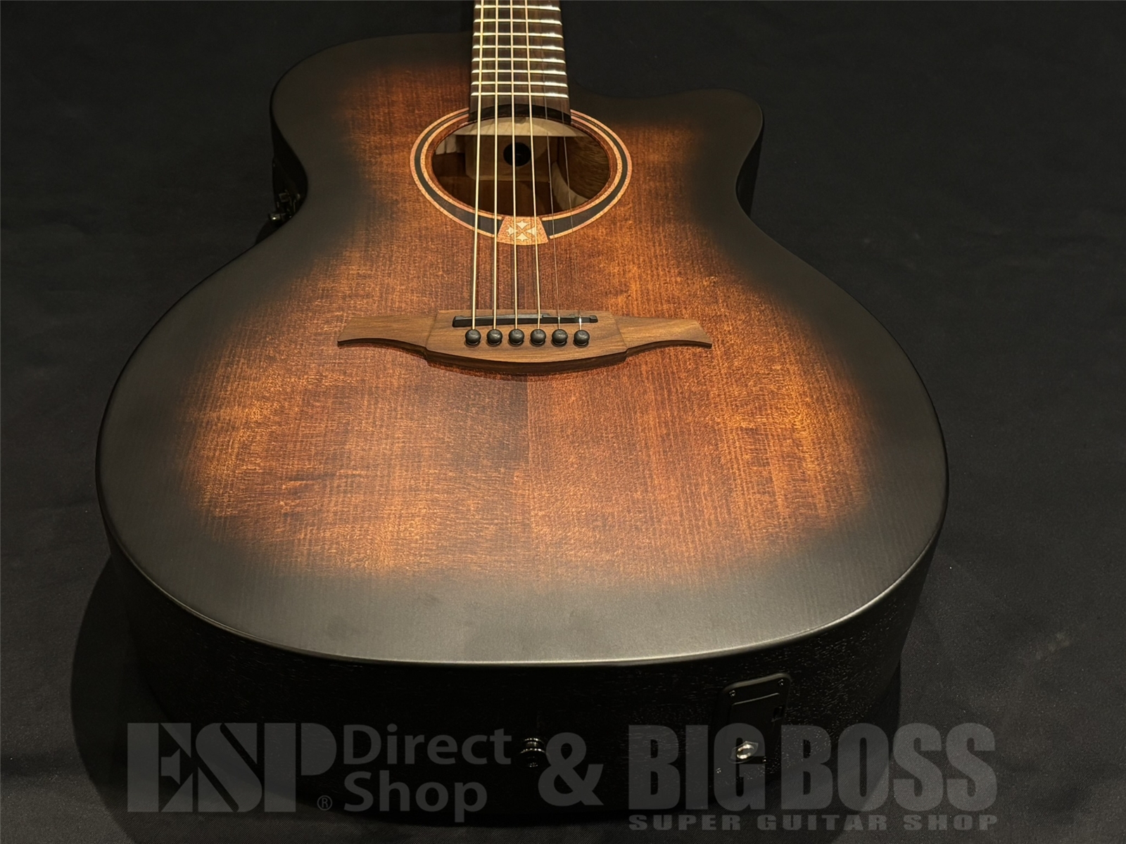 【即納可能】LAG Guitars(ラグギターズ) T70ACE / BLACK & BROWN 京都店 - 7