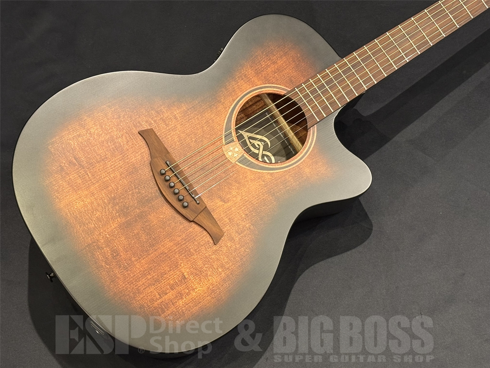 【即納可能】LAG Guitars(ラグギターズ) T70ACE / BLACK & BROWN 京都店 - 2