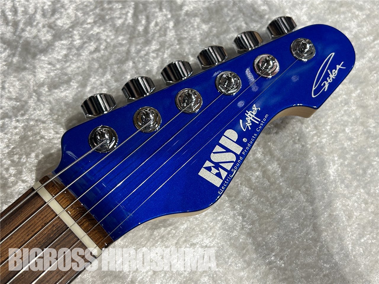 【即納可能】ESP(イーエスピー) SNAPPER e-ZUKA Custom "ZUKAPPER" Dark Metallic Blue (GRANRODEO/e-ZUKA Model)広島店