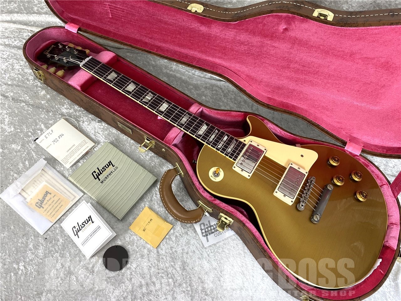 【即納可能/新品特価】Gibson Custom Shop(ギブソンカスタムショップ) Murphy Lab 1957 Les Paul Goldtop Darkback Light Aged / Double Gold お茶の水駅前店(東京)