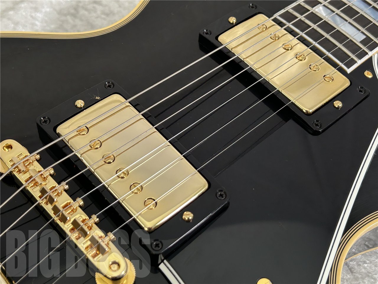 【即納可能/新品特価】Gibson Custom Shop(ギブソンカスタムショップ) 1957 Les Paul Custom Reissue 2-Pickup VOS(EBONY)【軽量個体4.13kg】 お茶の水駅前店(東京) - 8