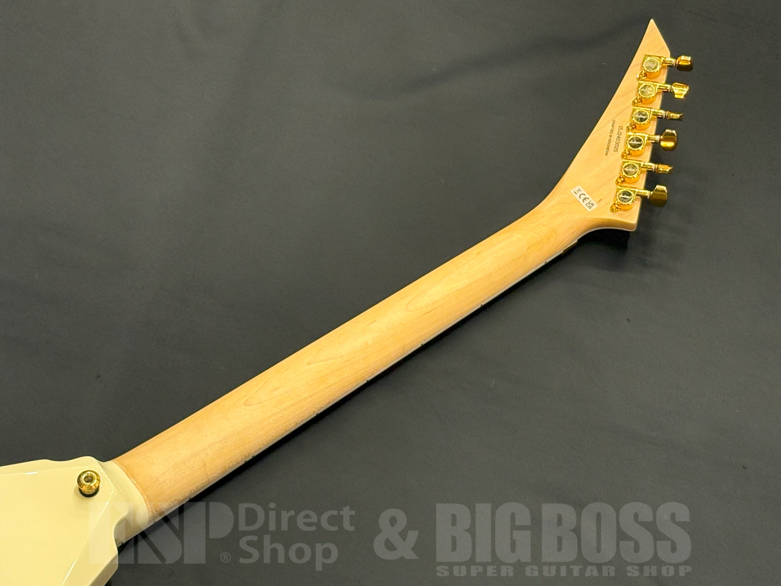 【即納可能/中古品】Jackson Pro Series Rhoads RR3, Ebony Fingerboard, Ivory with Black Pinstripes 大阪店