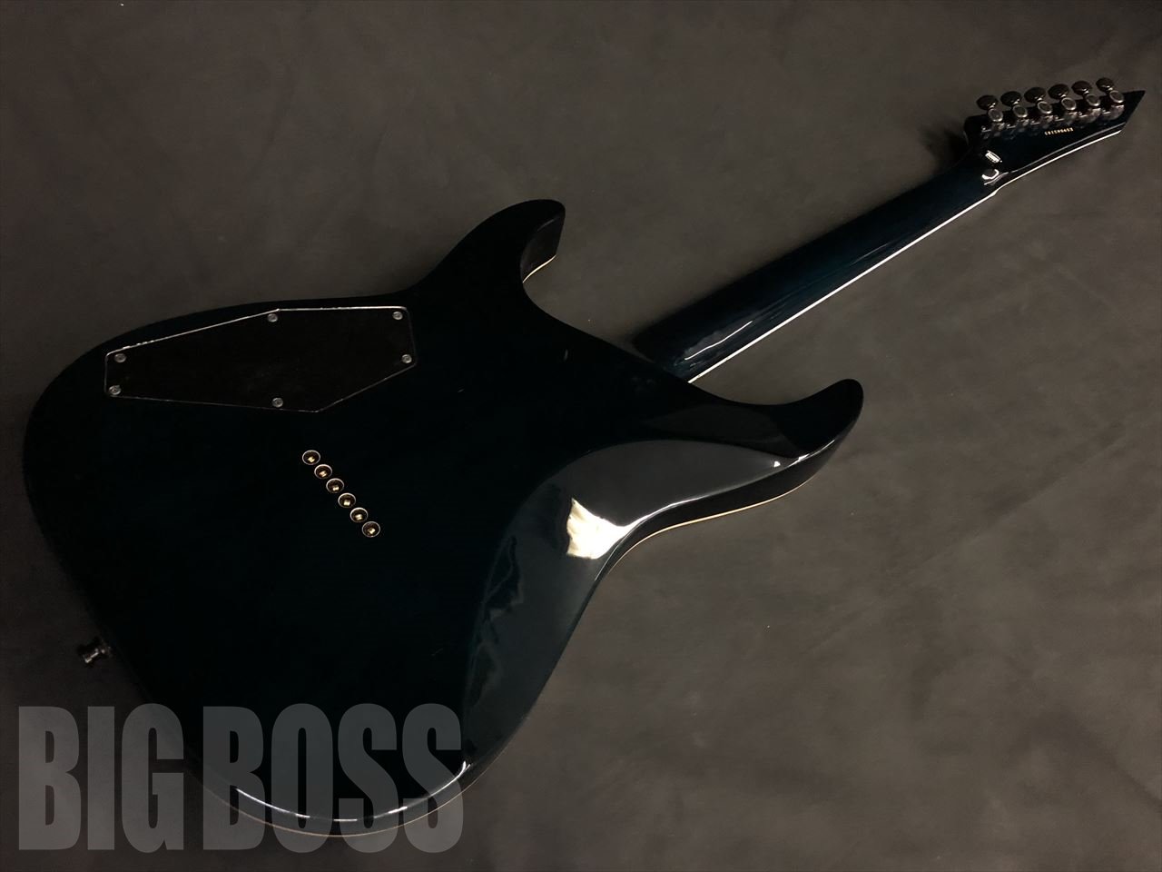 【受注生産】E-II(イーツー) M-II NT HS QM / Black Turquoise Burst