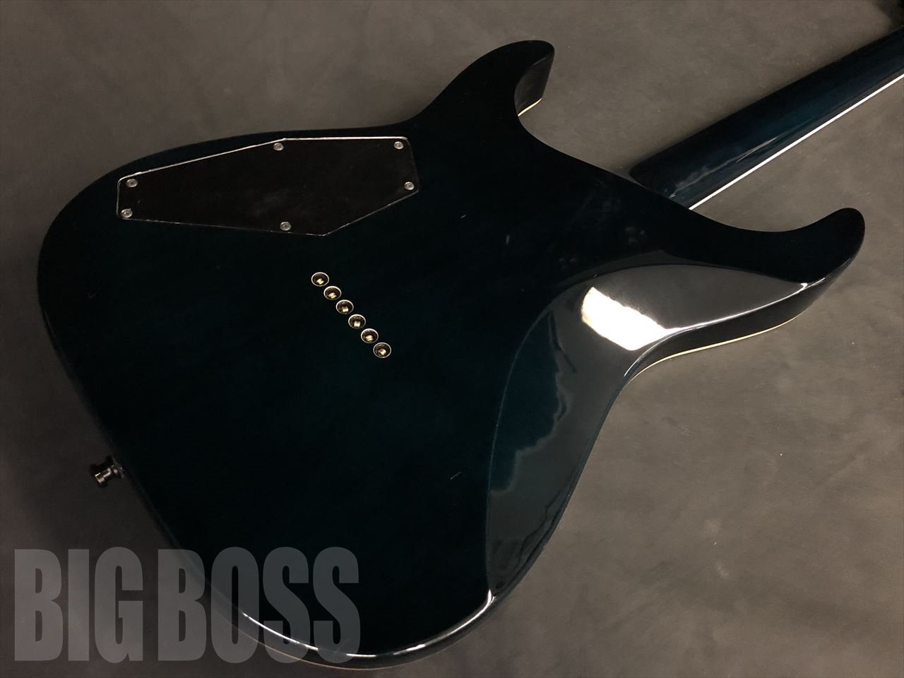 【受注生産】E-II(イーツー) M-II NT HS QM / Black Turquoise Burst