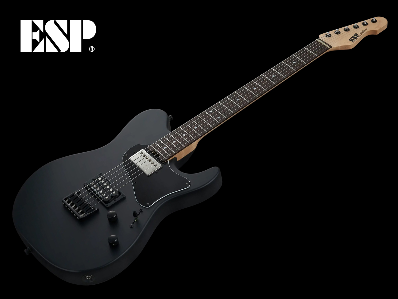 【受注生産】ESP(イーエスピー) TB SOLID-AL / Black Satin