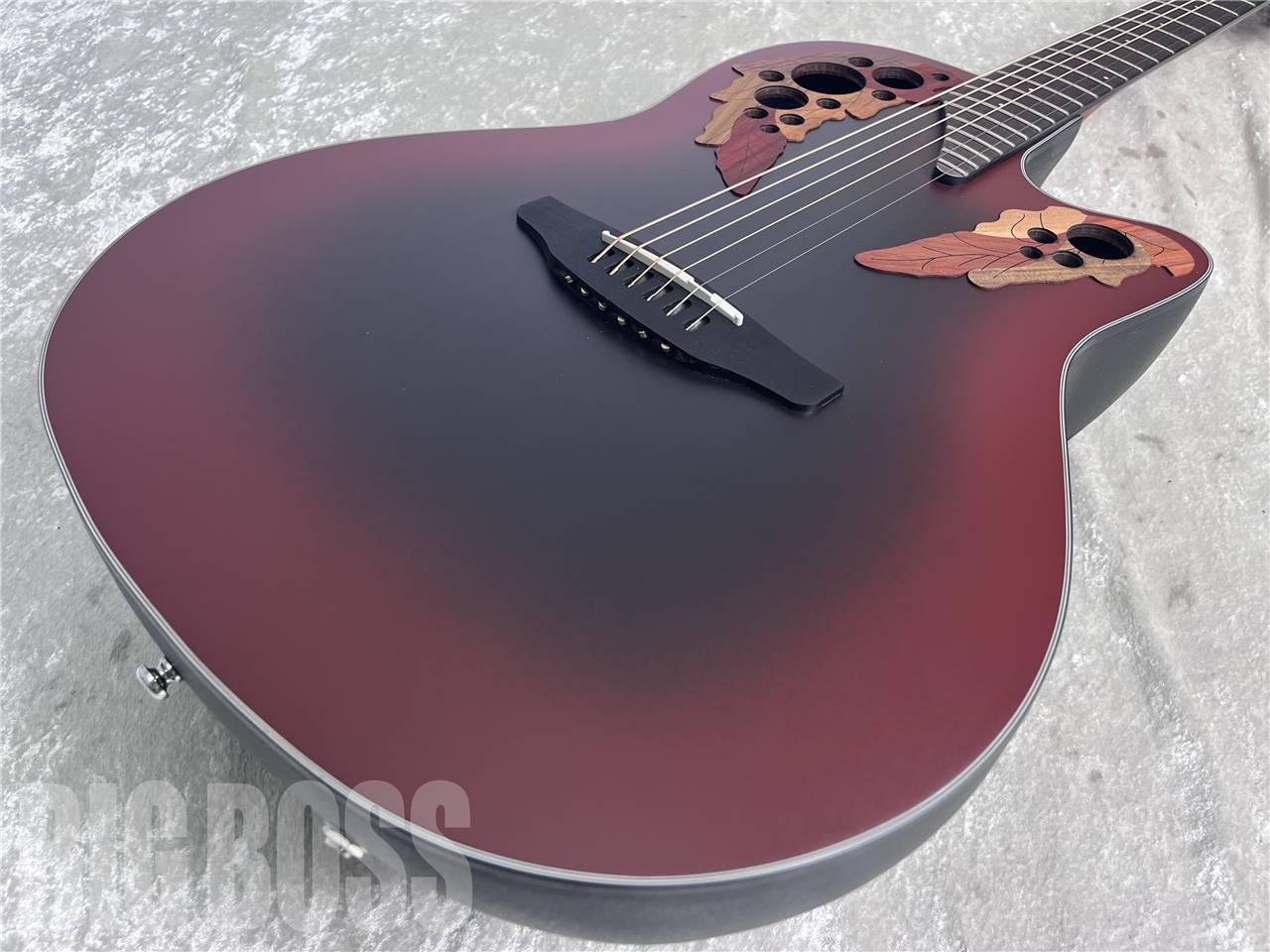 【即納可能】Ovation(オベーション) Celebrity Elite Exotic Mid Depth CE44 RRB Reverse Red Burst (エレクトリックアコースティックギター) お茶の水駅前店・別館 - 2