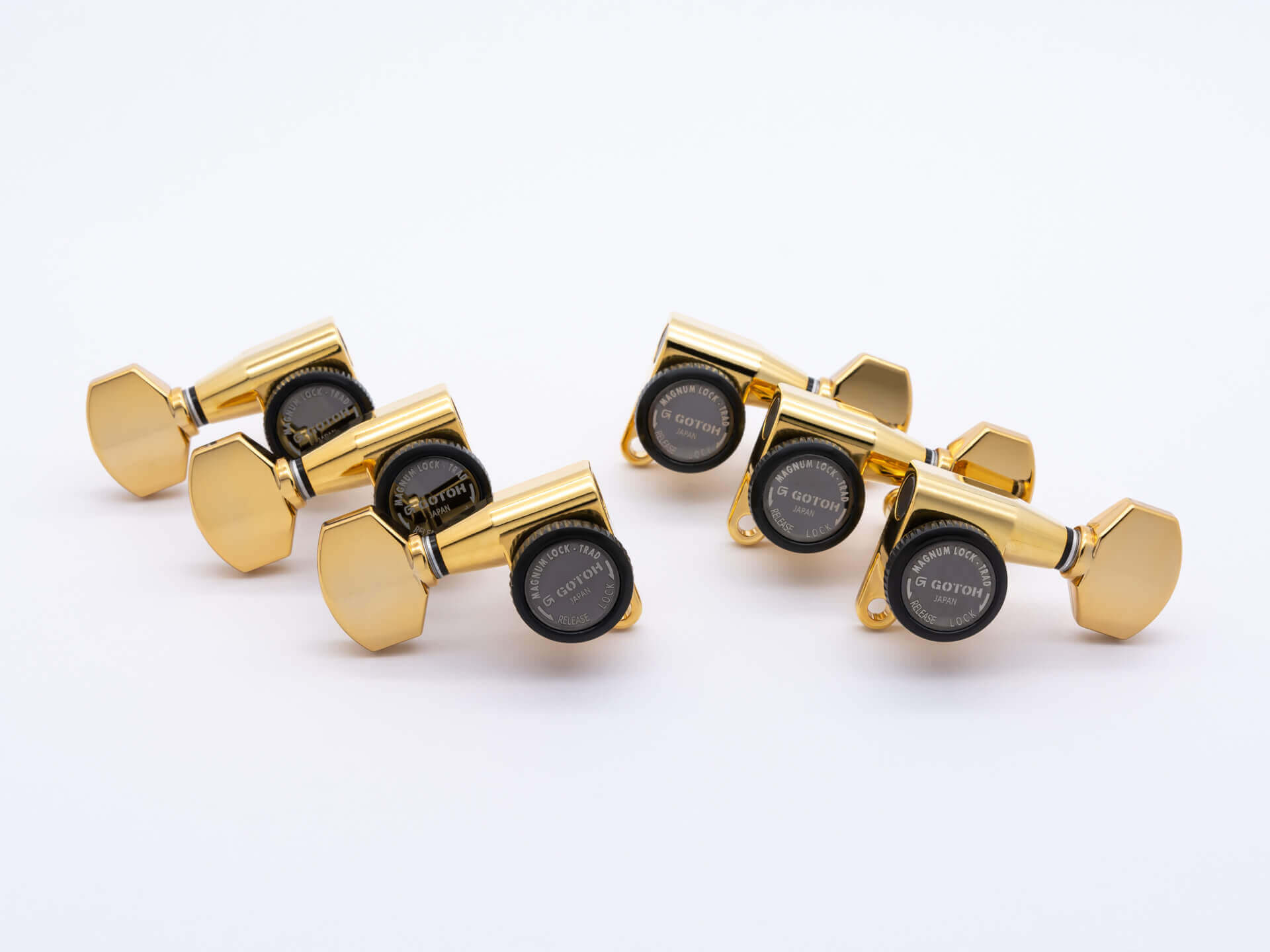 GOTOH(ゴトー) SG360-07 SET MG-TB Gold [ESP Package L6/R6/L3:R3] (シャーラータイプギター用ペグ)