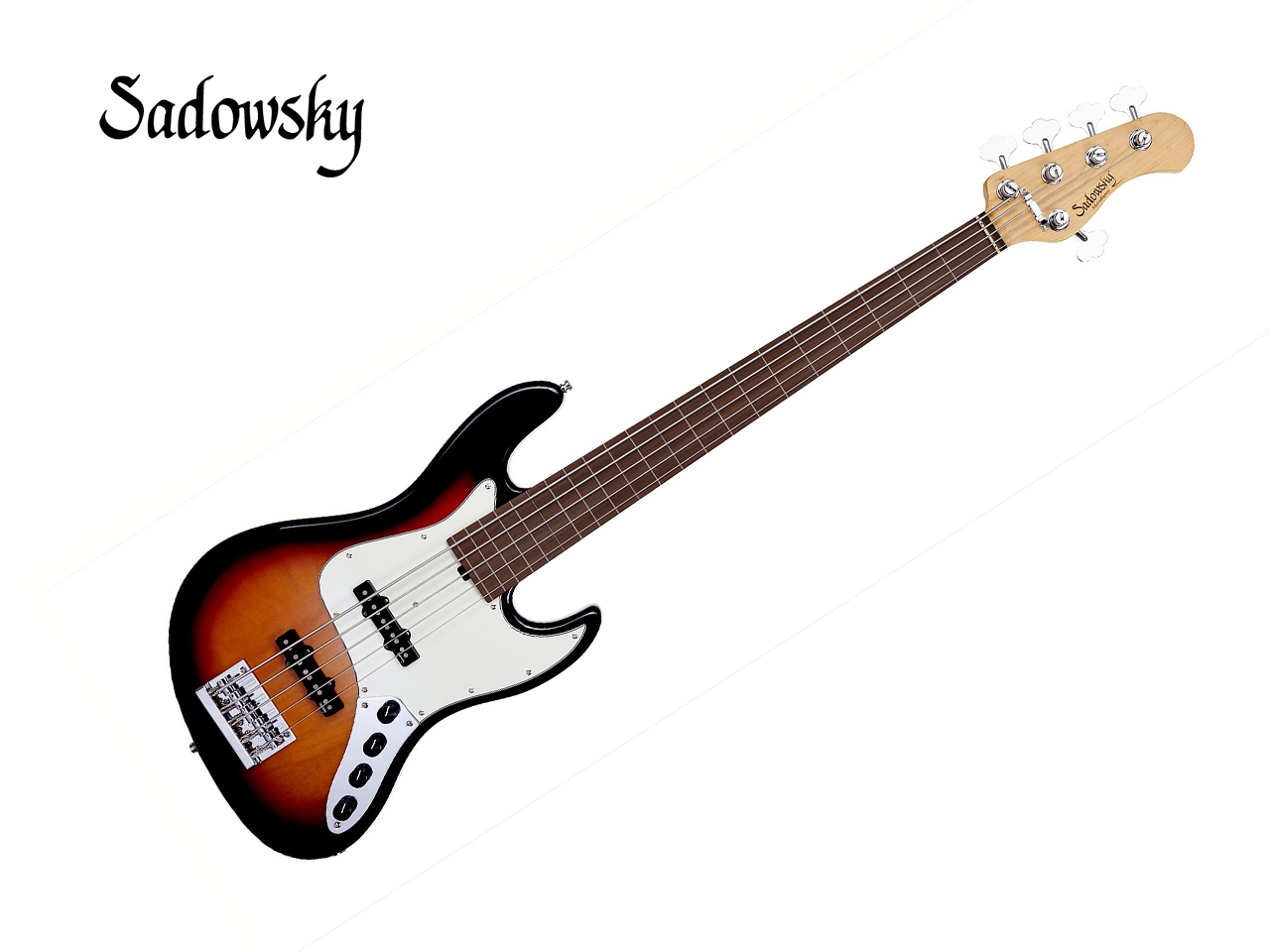 【お取寄せ商品】Sadowsky(サドウスキー) MetroExpress MX21 VJ5 Morado Fingerboard FL with Line / Tobacco Sunburst Transparent