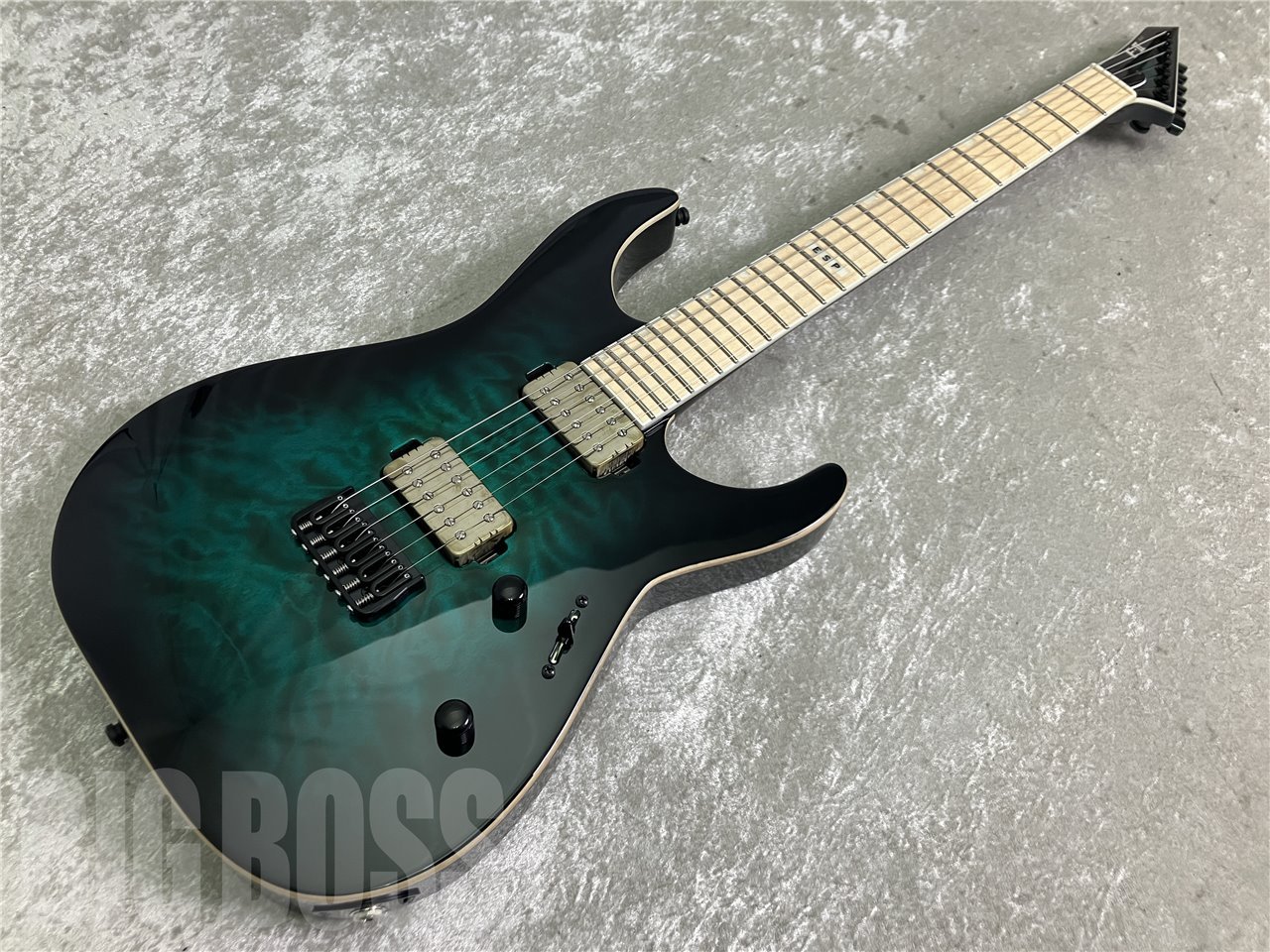 【即納可能】E-II(イーツー) M-II NT HS QM / Black Turquoise Burst お茶の水駅前店(東京)