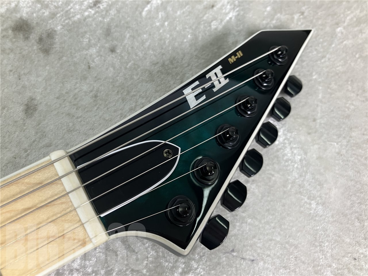 【即納可能】E-II(イーツー) M-II NT HS QM / Black Turquoise Burst お茶の水駅前店(東京)