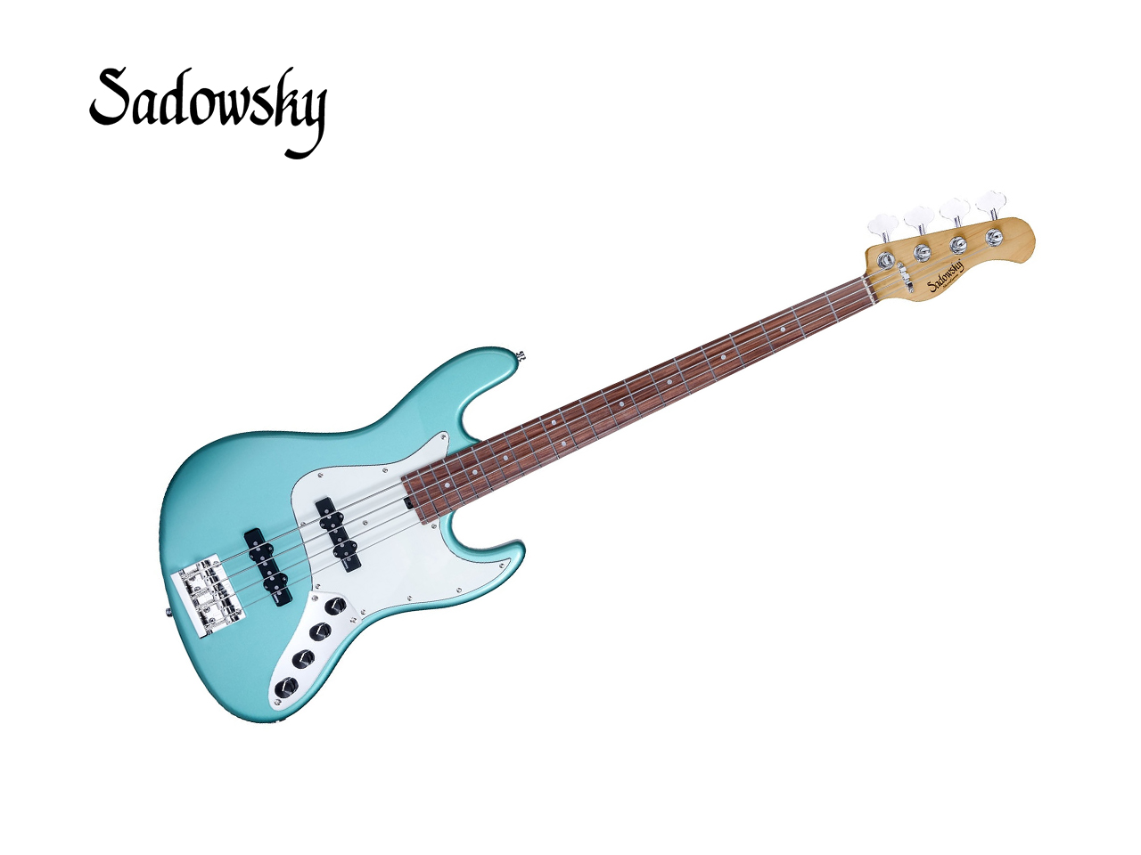 【お取寄せ商品】Sadowsky(サドウスキー) MetroExpress MX21 VJ4 Morado Fingerboard / Sage Green Metallic