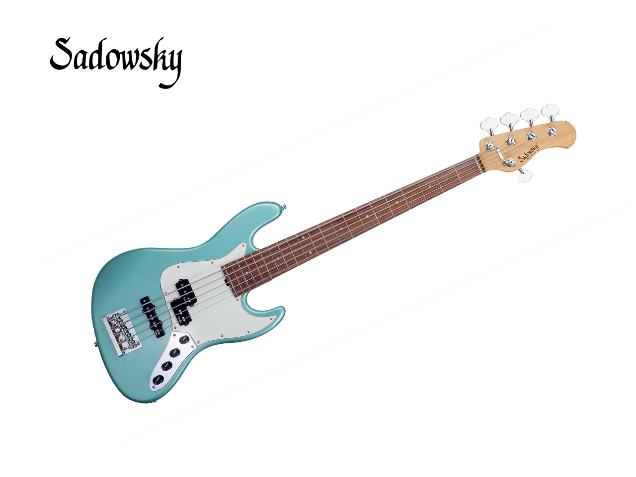 【お取寄せ商品】Sadowsky(サドウスキー) MetroExpress  MX21 HP5 Morado Fingerboard  / Sage Green Metallic