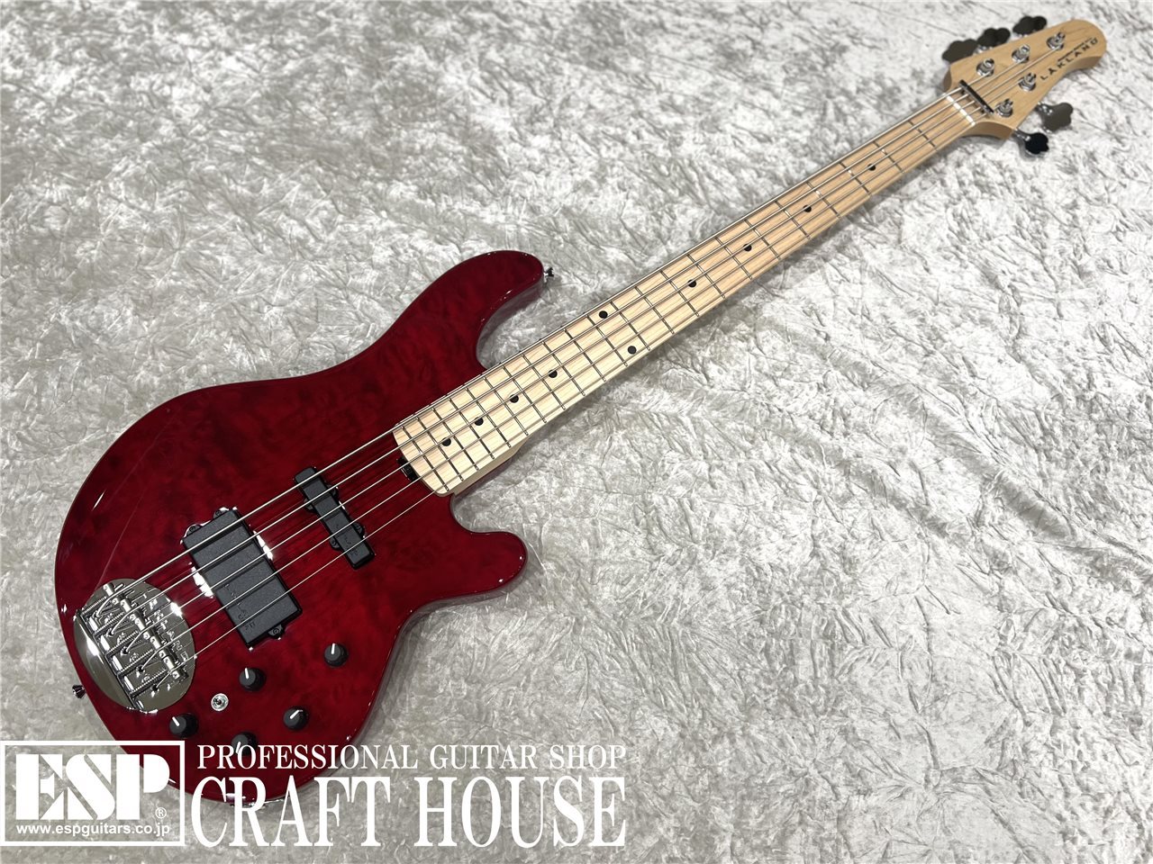 【即納可能】LAKLAND SL55-94 Deluxe/ Burgundy Translucent / Maple FB　渋谷店