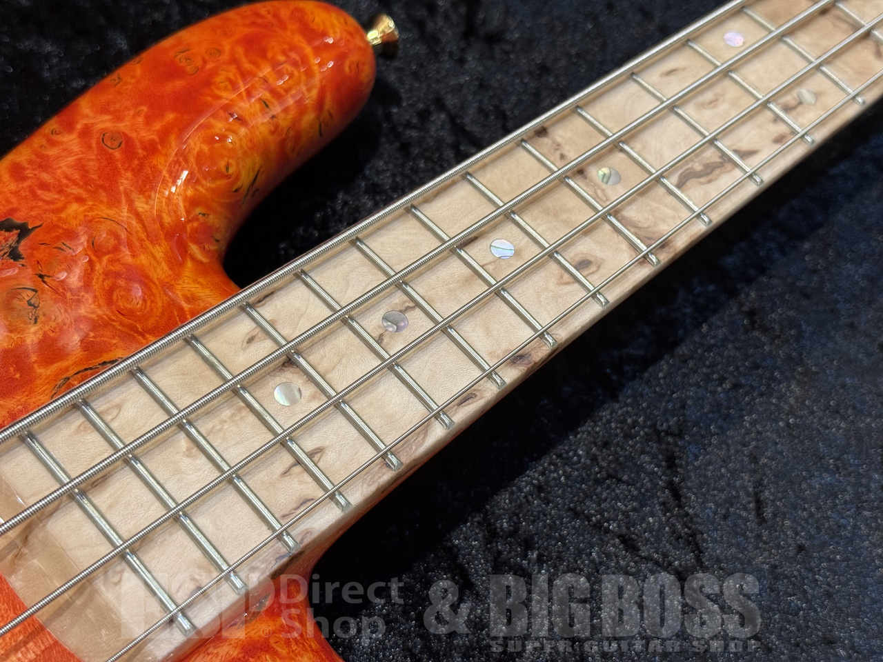 【ご商談専用】Spector Custom Shop NS-2 Maple Burl【Inferno Red】福岡店 - 5