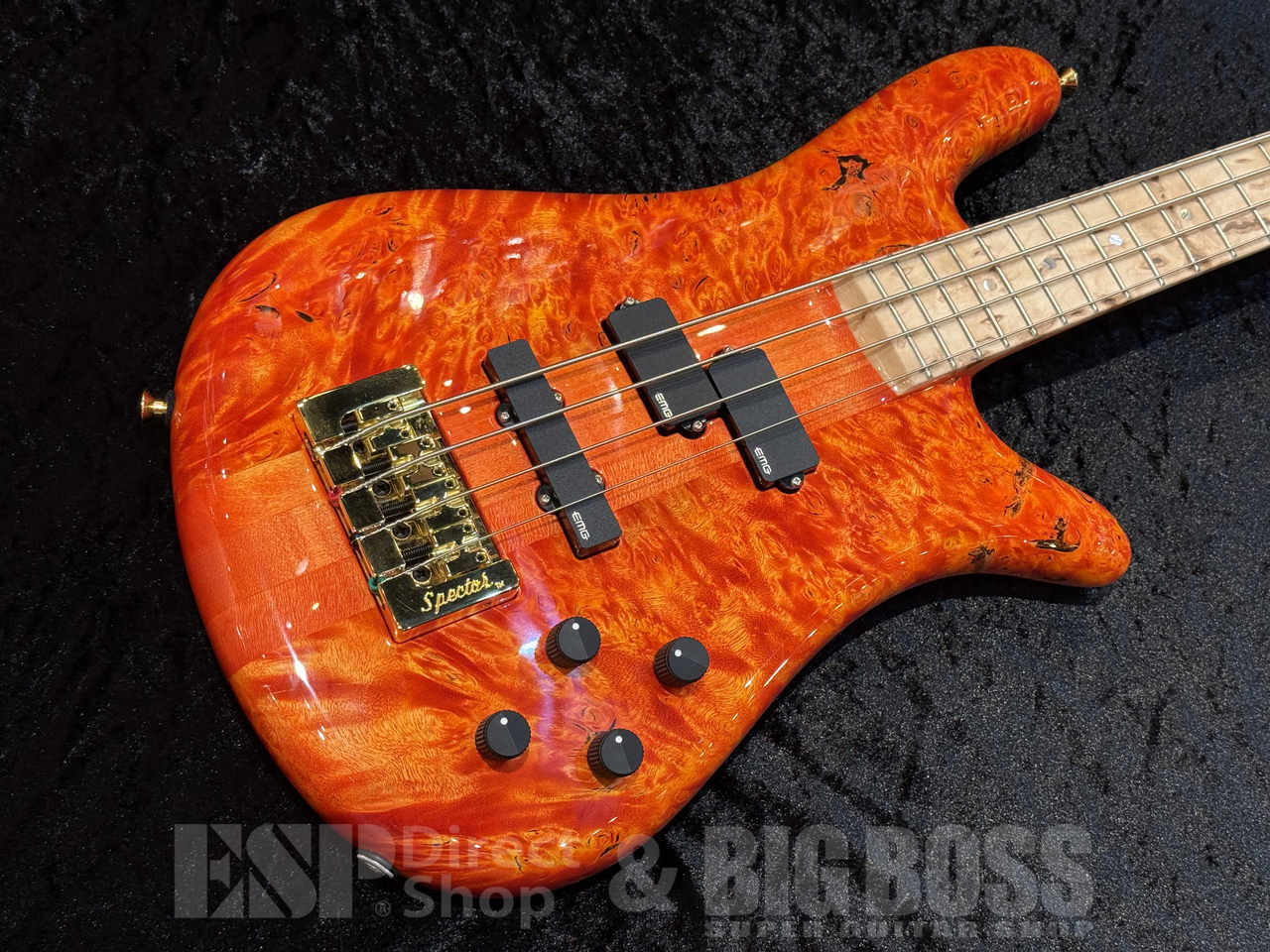 【ご商談専用】Spector Custom Shop NS-2 Maple Burl【Inferno Red】福岡店 - 2