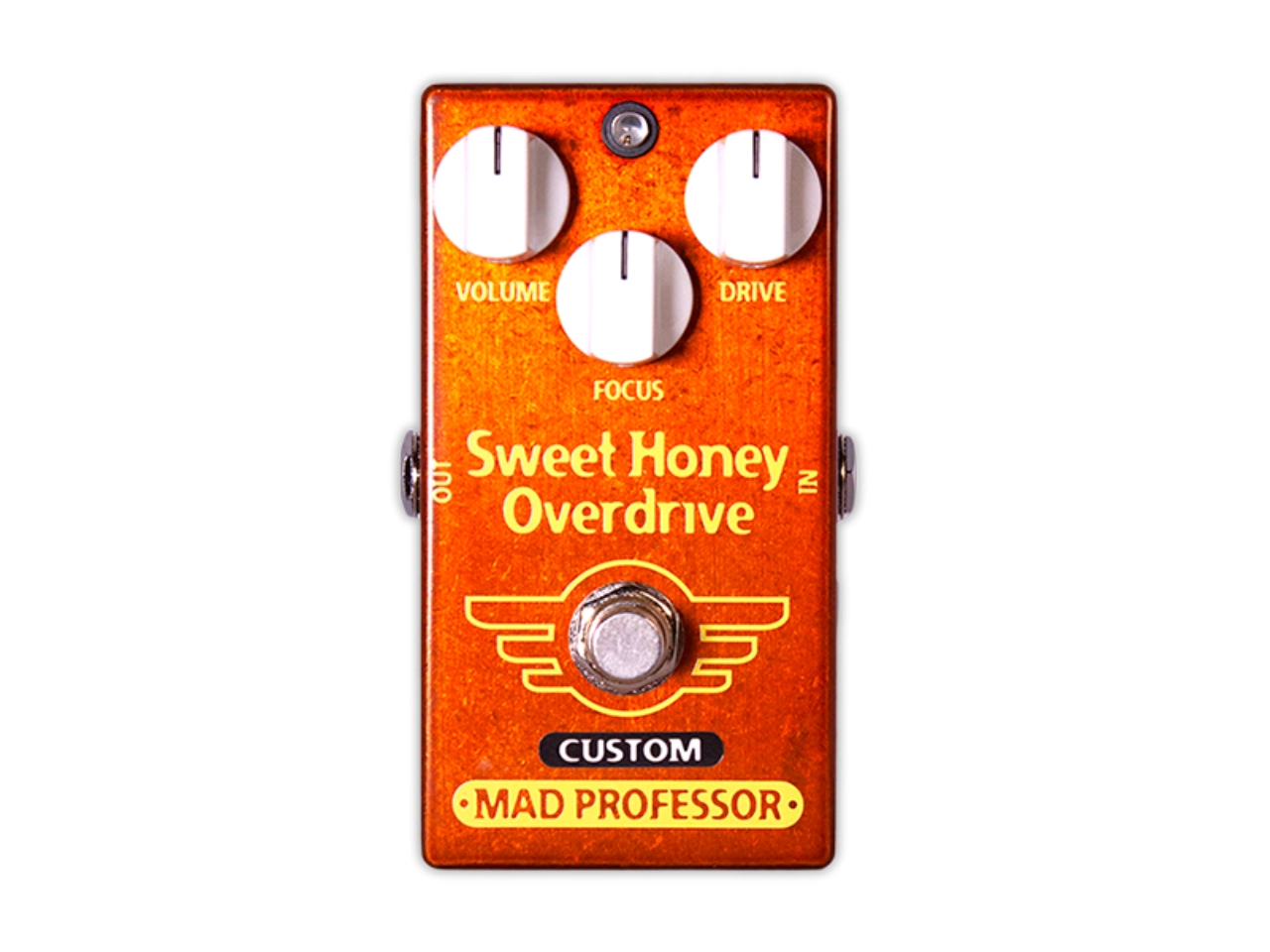 【即納可能】MAD PROFESSOR(マッドプロフェッサー) Sweet Honey Overdrive Custom Fat Bee Mod (オーバードライブ/ブースター) お茶の水駅前店(東京)